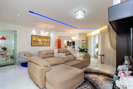Sala de Estar de apartamento à venda com 3 quartos, 139m² em Vila Regente Feijó, São Paulo