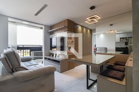 Sala de apartamento à venda com 2 quartos, 55m² em Bonfim, Campinas