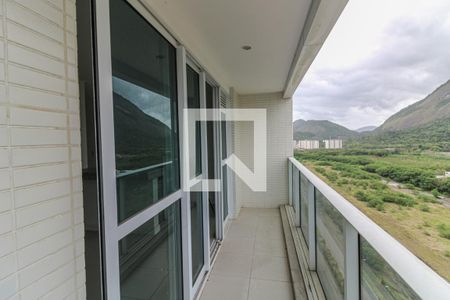 Varanda de apartamento para alugar com 2 quartos, 82m² em Barra da Tijuca, Rio de Janeiro