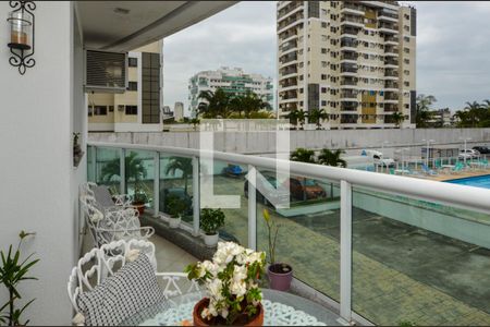 Varanda de apartamento à venda com 2 quartos, 72m² em Recreio dos Bandeirantes, Rio de Janeiro