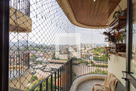 Varanda da Sala de apartamento à venda com 2 quartos, 55m² em Vila Mangalot, São Paulo