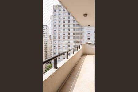 Varanda de apartamento para alugar com 4 quartos, 247m² em Santa Cecilia, São Paulo