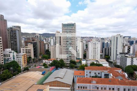 Vista da Varanda de apartamento para alugar com 1 quarto, 40m² em Savassi, Belo Horizonte