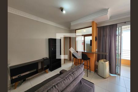 Sala de apartamento à venda com 2 quartos, 59m² em Carmo, Belo Horizonte