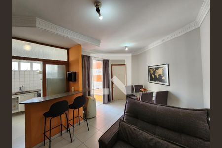 Sala de apartamento à venda com 2 quartos, 59m² em Carmo, Belo Horizonte