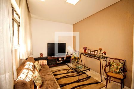 Sala de apartamento à venda com 3 quartos, 130m² em São Pedro, Belo Horizonte