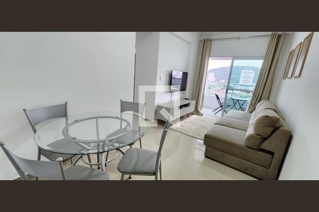 Sala de apartamento para alugar com 1 quarto, 52m² em Vila Matias, Santos