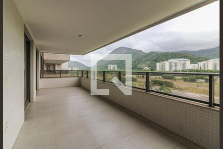 Varanda de casa de condomínio para alugar com 3 quartos, 134m² em Barra da Tijuca, Rio de Janeiro