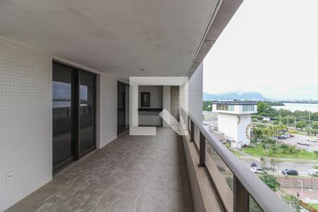 Varanda de apartamento para alugar com 2 quartos, 134m² em Barra da Tijuca, Rio de Janeiro