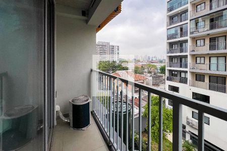 Sacada de kitnet/studio para alugar com 1 quarto, 22m² em Indianópolis, São Paulo