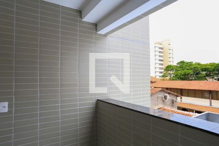 Sacada de apartamento à venda com 3 quartos, 81m² em Sagrada Família, Belo Horizonte