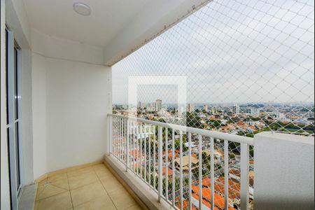 Varanda da Sala de apartamento à venda com 1 quarto, 57m² em Vila Galvão, Guarulhos