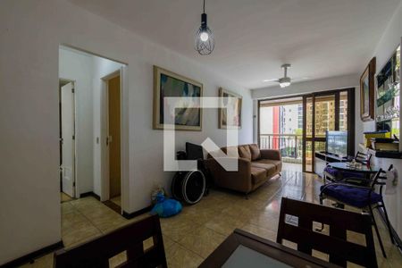Sala de apartamento à venda com 1 quarto, 55m² em Barra da Tijuca, Rio de Janeiro