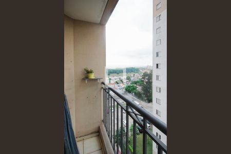 Varanda de apartamento à venda com 2 quartos, 52m² em Vila Liviero, São Paulo