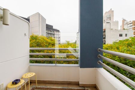 Varanda de apartamento para alugar com 2 quartos, 75m² em Vila Madalena, São Paulo