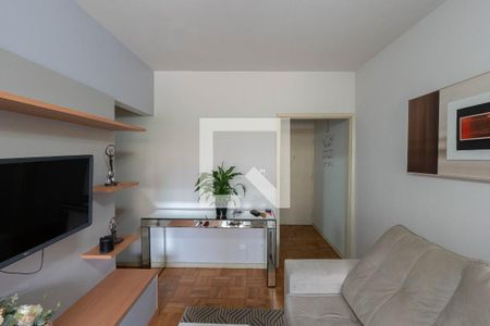 Sala de apartamento à venda com 1 quarto, 55m² em Bela Vista, São Paulo