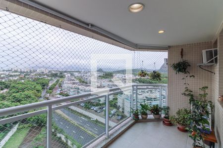 Varanda de apartamento à venda com 3 quartos, 81m² em Recreio dos Bandeirantes, Rio de Janeiro