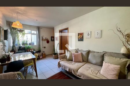 sala 1 de apartamento à venda com 3 quartos, 70m² em Ana Lúcia, Belo Horizonte