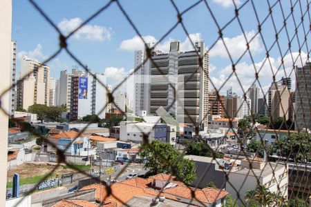 VISTA DA SACADA de apartamento à venda com 1 quarto, 54m² em Bosque, Campinas