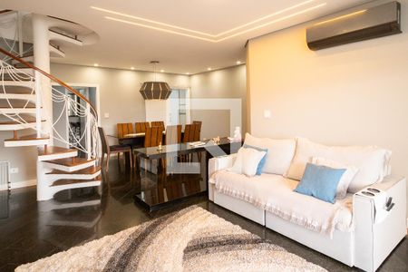 Sala de apartamento para alugar com 3 quartos, 320m² em Nova Petrópolis, São Bernardo do Campo