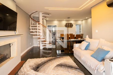 Sala de apartamento para alugar com 3 quartos, 320m² em Nova Petrópolis, São Bernardo do Campo