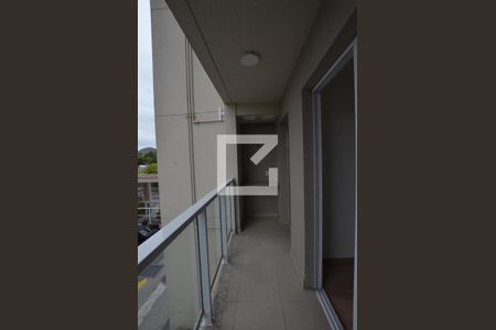 Varanda da Sala de apartamento para alugar com 2 quartos, 52m² em Marechal Hermes, Rio de Janeiro