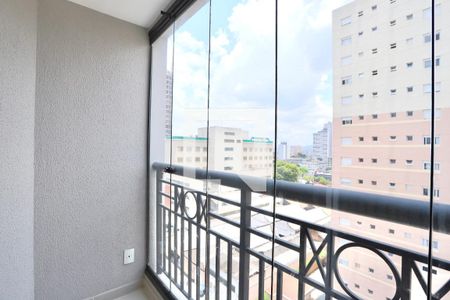 Varanda da Sala de apartamento à venda com 2 quartos, 54m² em Quarta Parada, São Paulo