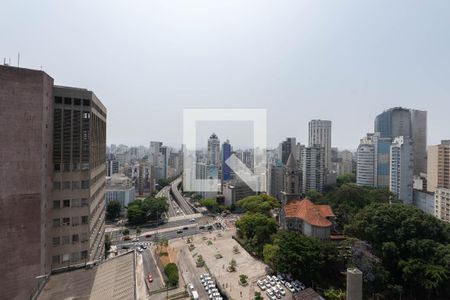 Vista da Sala de kitnet/studio à venda com 1 quarto, 26m² em Consolação, São Paulo