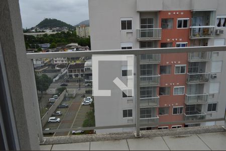 Varanda da sala de apartamento à venda com 3 quartos, 70m² em Anil, Rio de Janeiro