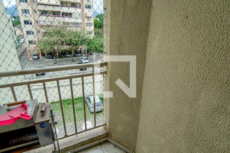 varanda de apartamento à venda com 2 quartos, 50m² em Taquara, Rio de Janeiro