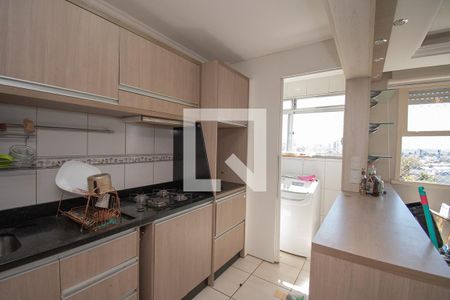 cozinha de apartamento à venda com 2 quartos, 60m² em Rio Branco, São Leopoldo