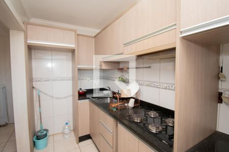 cozinha de apartamento à venda com 2 quartos, 60m² em Rio Branco, São Leopoldo
