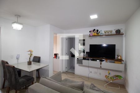 Sala/Cozinha e área de serviço de apartamento à venda com 2 quartos, 39m² em Cagaiba, São Paulo