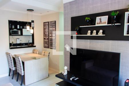 Sala de apartamento à venda com 3 quartos, 76m² em Vila Guararapes, Campinas