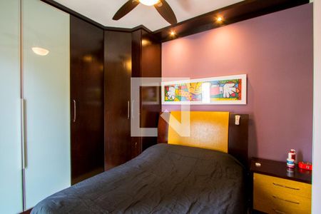 Quarto 1 - Suíte de apartamento à venda com 3 quartos, 84m² em Vila Gilda, Santo André