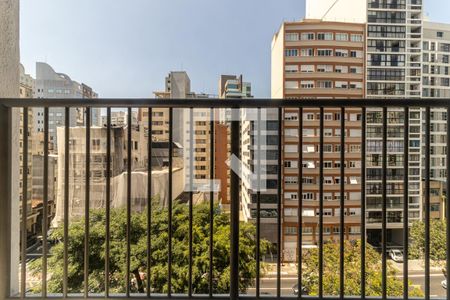 Varanda de apartamento à venda com 1 quarto, 54m² em Consolação, São Paulo