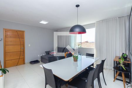 Sala de apartamento à venda com 3 quartos, 82m² em Dona Clara, Belo Horizonte