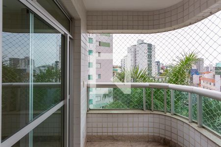Varanda de apartamento à venda com 4 quartos, 135m² em Ipiranga, Belo Horizonte