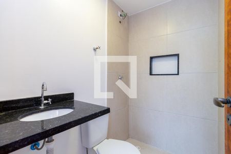 Banheiro de kitnet/studio para alugar com 1 quarto, 30m² em Alto da Mooca, São Paulo