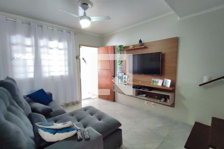 Sala de casa de condomínio à venda com 2 quartos, 74m² em Vila Maria Eugênia, Campinas
