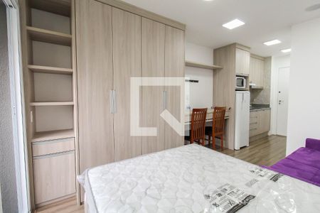 Sala-Quarto de apartamento para alugar com 1 quarto, 25m² em Quarta Parada, São Paulo