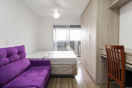 Sala-Quarto de apartamento para alugar com 1 quarto, 25m² em Quarta Parada, São Paulo