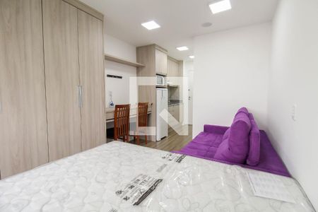 Sala-Quarto de apartamento para alugar com 1 quarto, 25m² em Quarta Parada, São Paulo