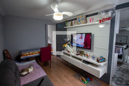 Sala de apartamento à venda com 3 quartos, 54m² em Conjunto Residencial José Bonifácio, São Paulo