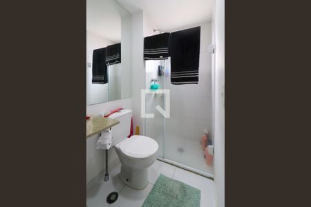 Banheiro suite de apartamento à venda com 2 quartos, 64m² em Chácara Santo Antônio (zona Leste), São Paulo