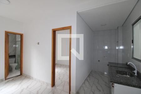 Sala/Cozinha de apartamento para alugar com 1 quarto, 28m² em Vila Ré, São Paulo