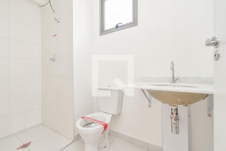 Banheiro de kitnet/studio para alugar com 1 quarto, 25m² em Consolação, São Paulo