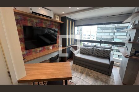 Sala  de kitnet/studio para alugar com 1 quarto, 18m² em Pinheiros, São Paulo