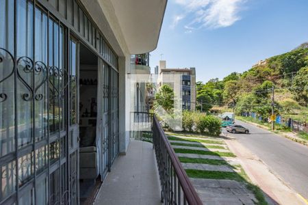 Varanda da Sala de apartamento à venda com 3 quartos, 125m² em Luxemburgo, Belo Horizonte