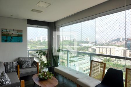 Varanda  de apartamento para alugar com 3 quartos, 95m² em Jardim Dom Bosco, São Paulo